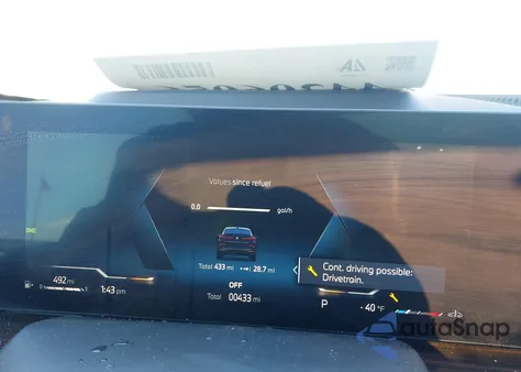 2026 BMW X6 xDrive40I z USA, uszkodzony, nr VIN 5UX33EX05T9293447